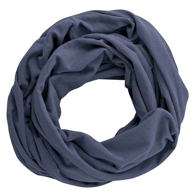 Hemp and organic cotton ring scarf