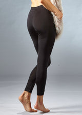 Leggings da donna in seta e cotone biologico