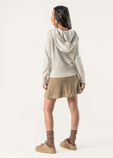 Seffa women's hooded sweater in pure organic cotton