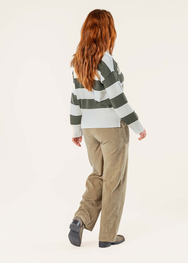 Selania women's sweater in pure organic cotton