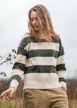 Selania women's sweater in pure organic cotton