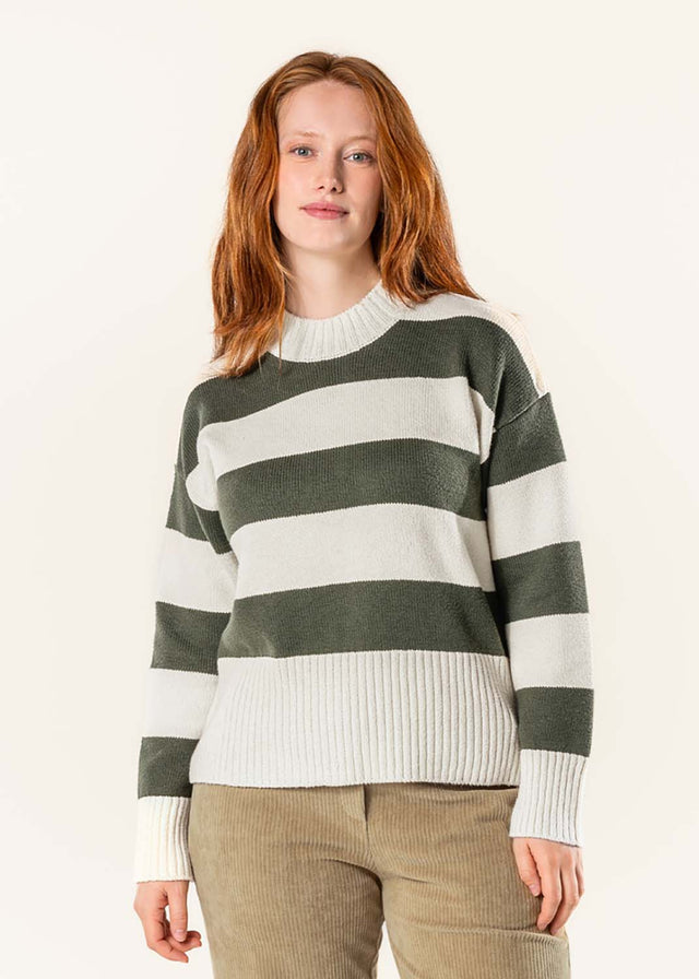 Selania women's sweater in pure organic cotton