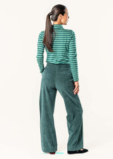 Parselina Women's Trousers in Organic Cotton Velvet