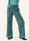 Parselina Women's Trousers in Organic Cotton Velvet