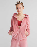 Nicky Women's Hooded Jacket in Organic Cotton Chenille