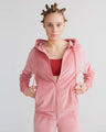 Nicky Women's Hooded Jacket in Organic Cotton Chenille