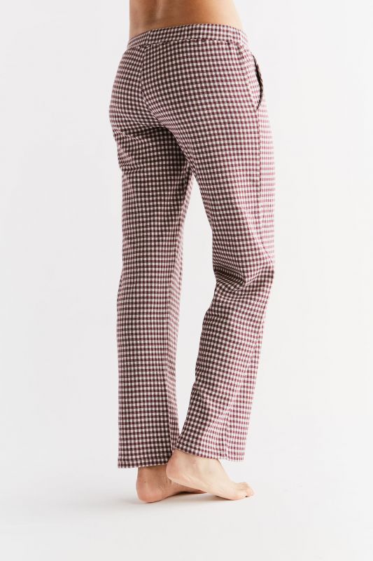 Pantaloni Pigiama Homewear donna in 100% cotone biologico