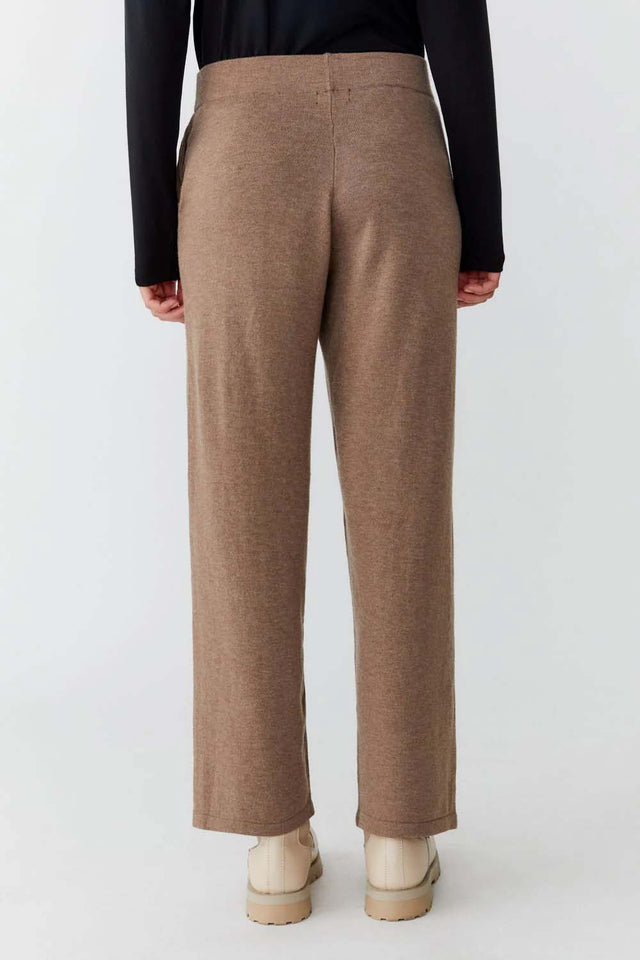 Pantaloni Kim ampi da donna in Cashmere e Bamboo