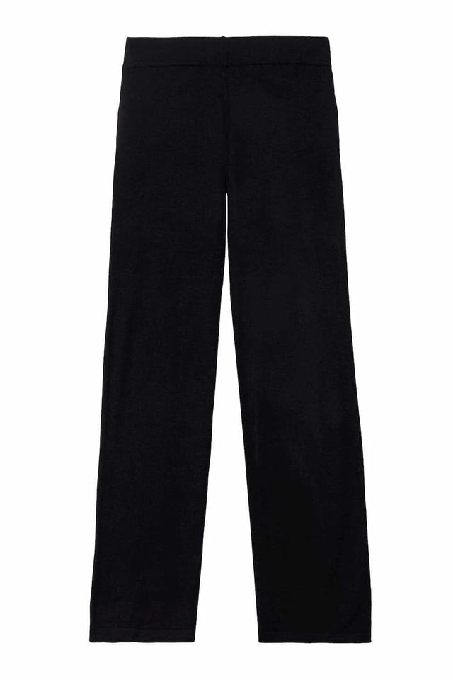 Pantaloni Kim ampi da donna in Cashmere e Bamboo