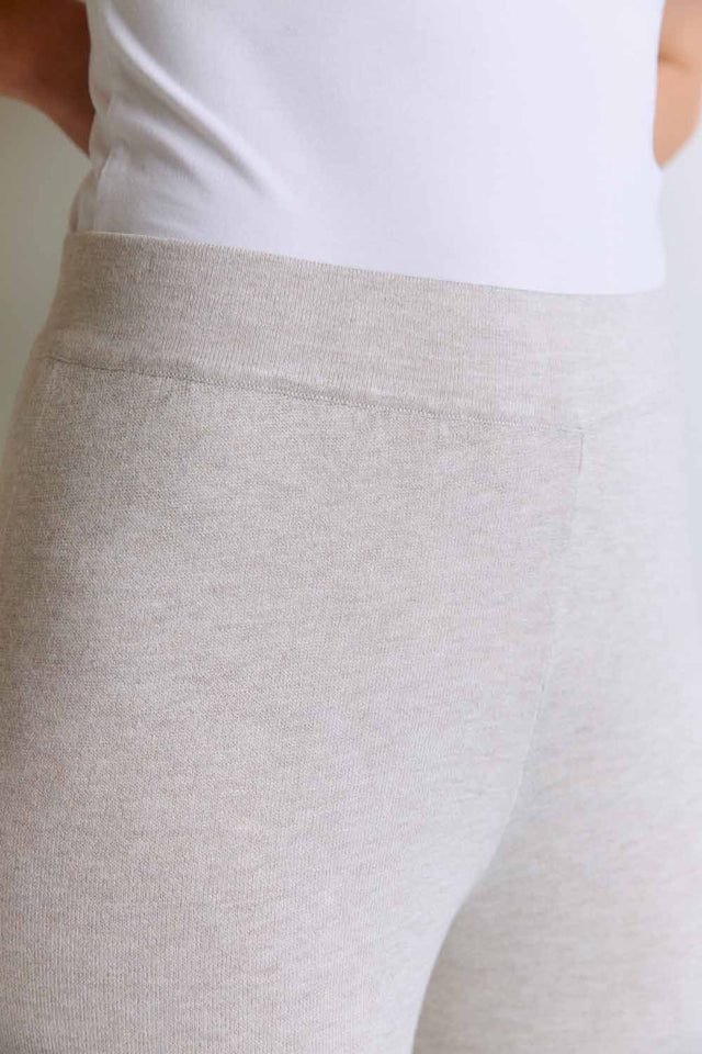 Pantaloni Kim ampi da donna in Cashmere e Bamboo