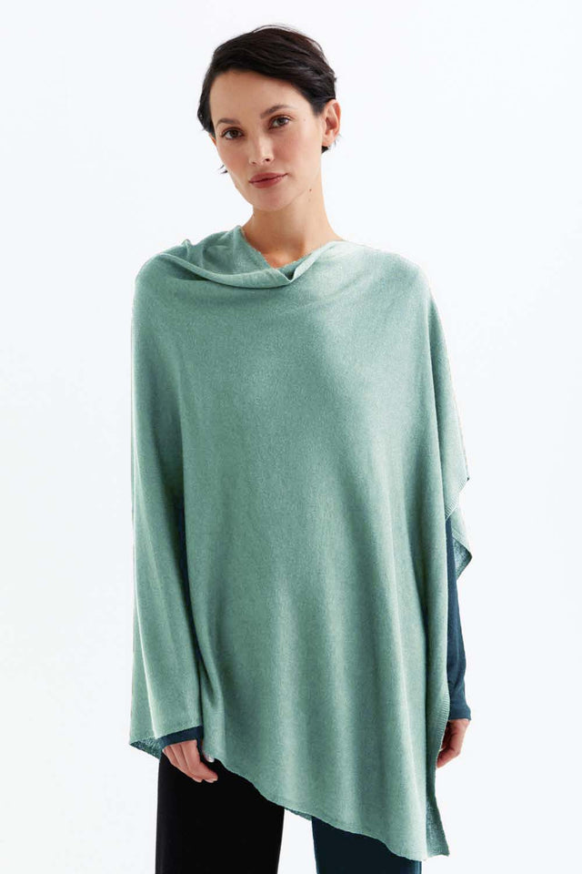 Poncho Petrine in Cashmere e Bamboo