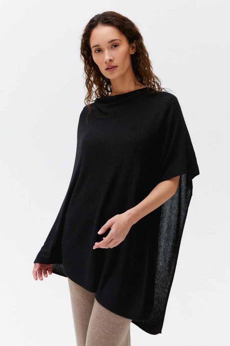 Poncho Petrine in Cashmere e Bamboo