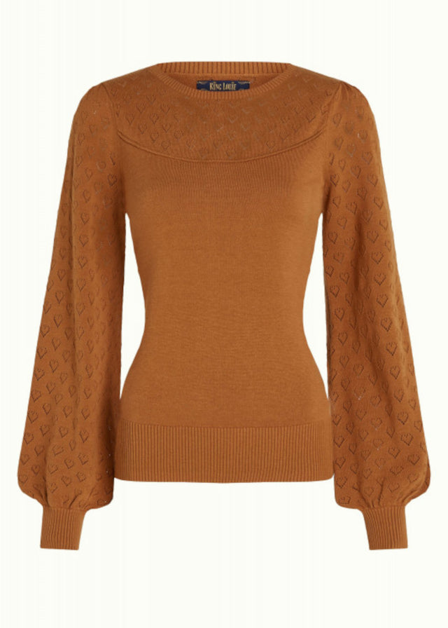 Women's Yoke Sweater in Organic Cotton