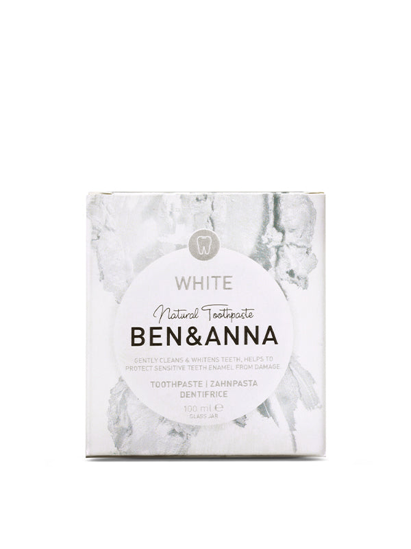 Organic Vegan Zero Waste White Mint Toothpaste