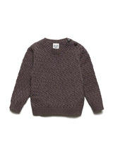 Pullover per bambini in lana e cotone biologico