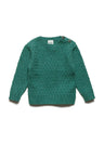 Pullover per bambini in lana e cotone biologico