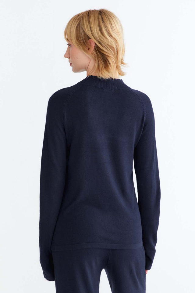 Maglia Pia a lupetto da donna in Cashmere e Bamboo