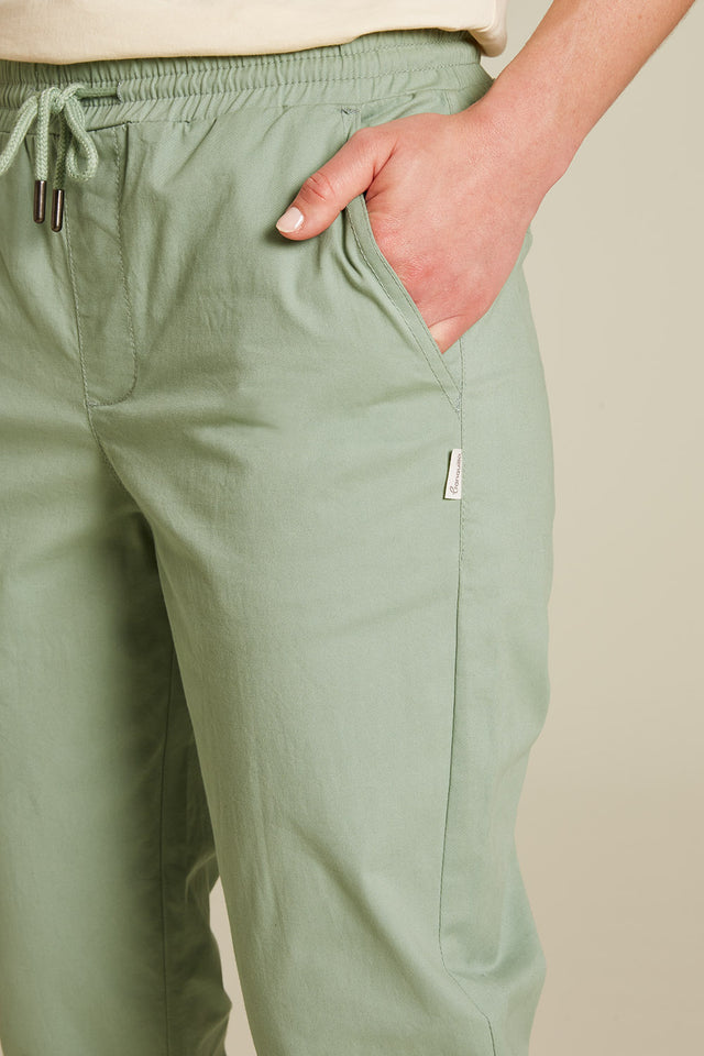 Women's Organic Cotton Twill Jogger Pants