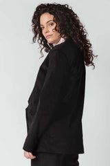 ALAI Women's Blazer Jacket in Organic Cotton Velvet