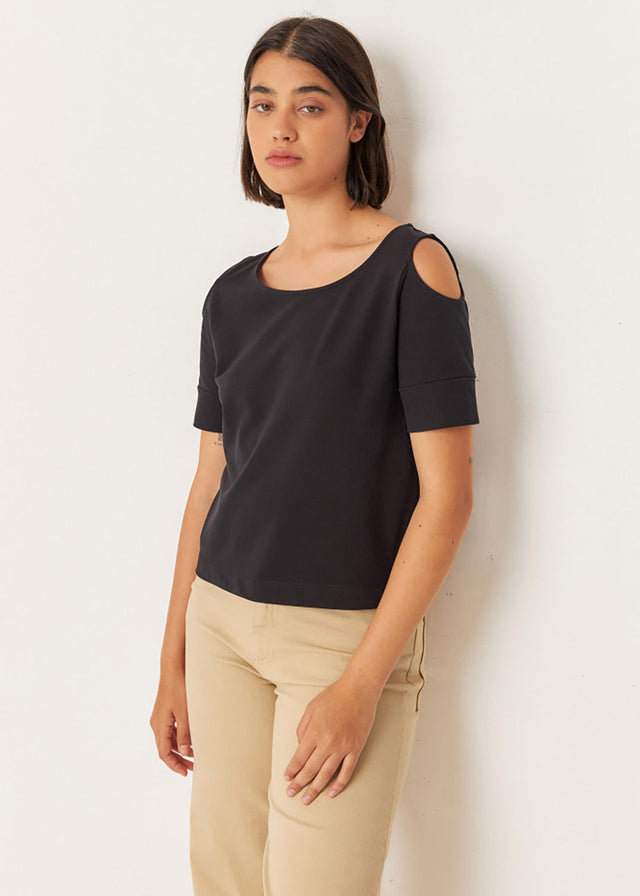 T-shirt Leza da donna in cotone biologico