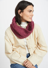 Supersoft Merino Wool Woven Loop Scarf