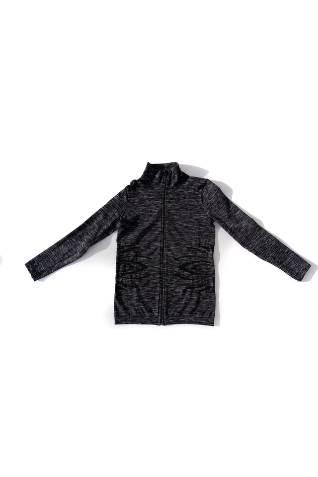 Altramoda Sport sweatshirt in black merino wool