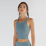 Crop Top for Sports in Organic Cotton