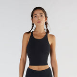 Crop Top for Sports in Organic Cotton