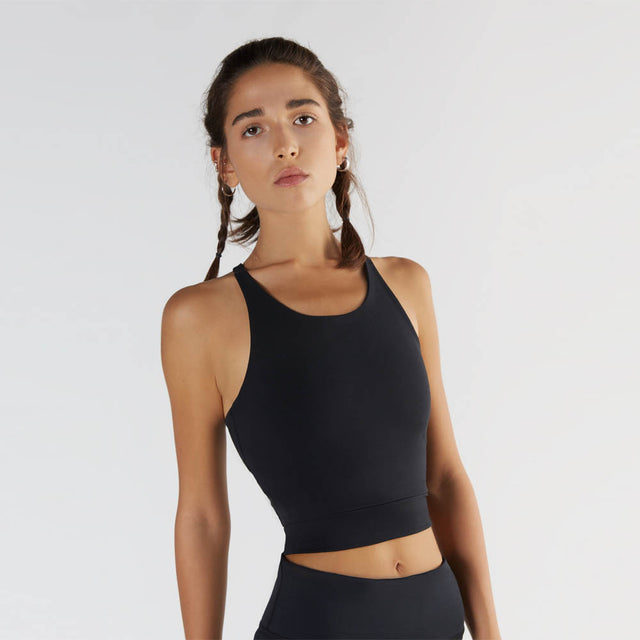 Crop Top for Sports in Organic Cotton