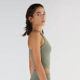 Crop Top for Sports in Organic Cotton