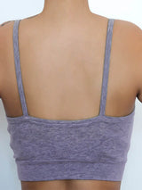 Top Bustier bra in organic cotton