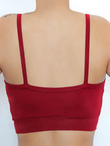 Top Bustier bra in organic cotton