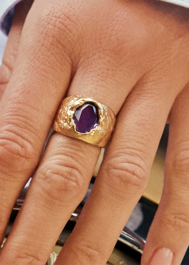 Anello Carmen Purple