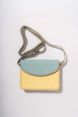 Clutch bag in Fairtrade recycled leather