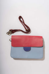 Tongue bag in Fairtrade recycled leather