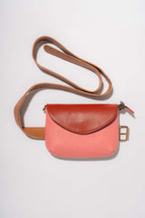 Carol handbag with Fairtrade recycled leather belt