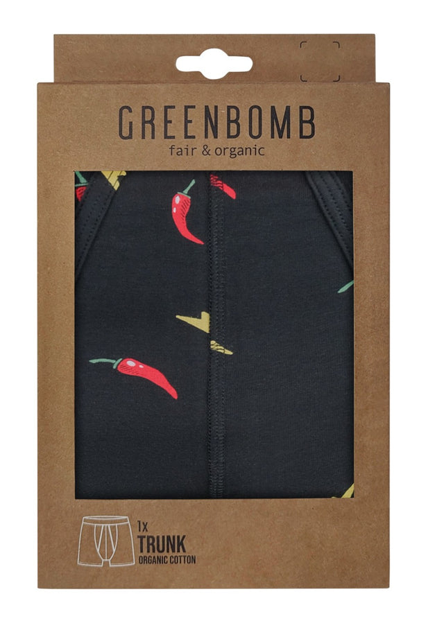 Men's Organic Cotton Boxer Shorts - Lifestyle Chilli