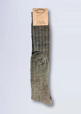 Long thin socks for women and men in Alpaca and Wool