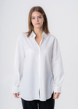 Women's basic shirt in pure organic cotton