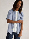 Keswick Men's Short Sleeve Linen Shirt