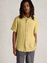 Keswick Men's Short Sleeve Linen Shirt