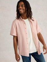 Keswick Men's Short Sleeve Linen Shirt