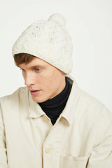 Supersoft merino wool hat with pom pom