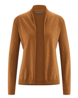 Women's knitted jacket in hemp and organic cotton