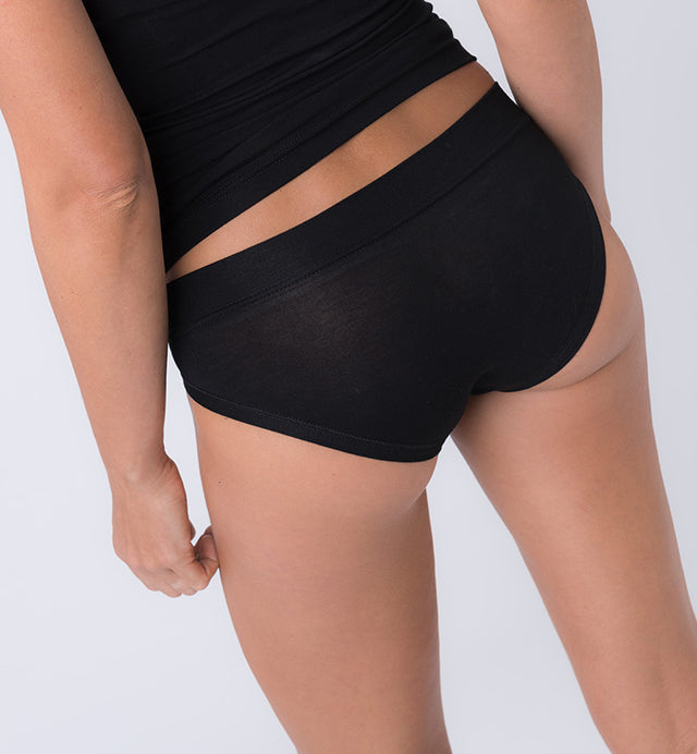 Classic women's briefs in beech vegetable fibre