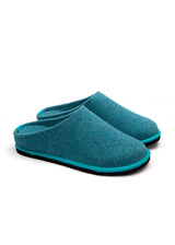 Easy Copper Oxide slippers in natural wool felt