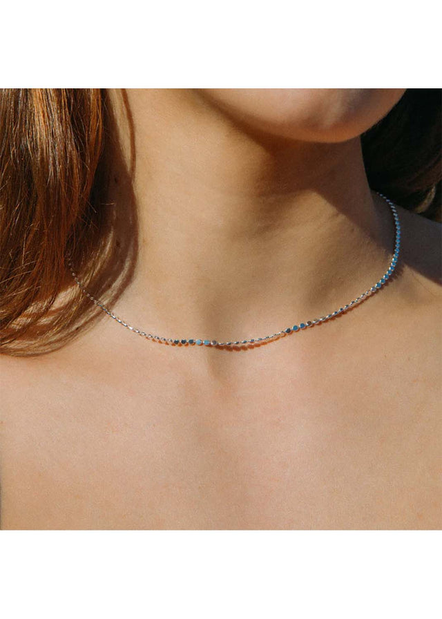 Anatole Silver Choker