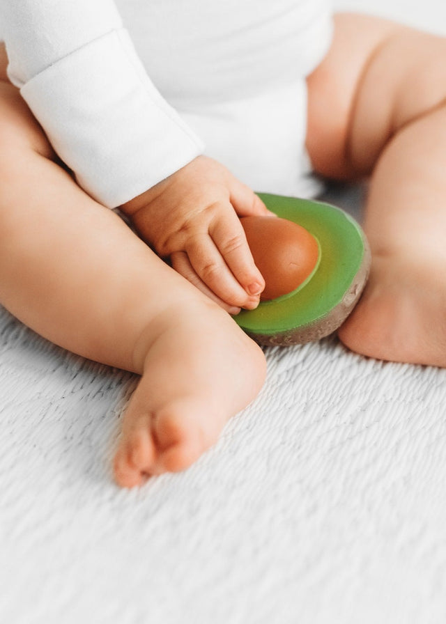 FRUITS&amp;VEGGIES AVOCADO teether in natural rubber