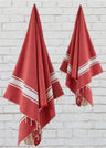 Fouta Kids towel 75 x 130 cm in recycled cotton