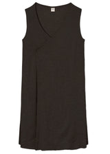 Long vest for women in pure merino wool